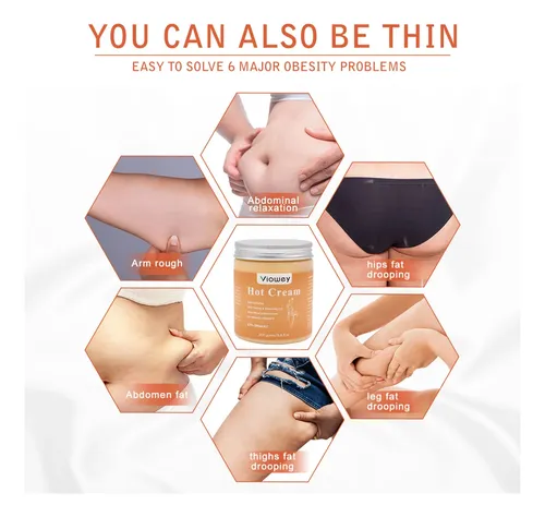 Hot Cream, Fat Burning Cream For Tummy, Abdomen, Belly,