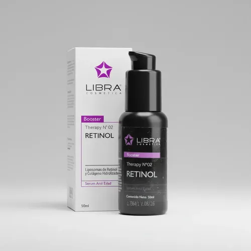 Serum Retinol 10% Libra Booster Antiage Arrugas Manchas 50ml Todo Tipo De Piel Noche