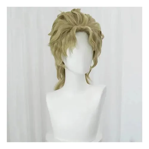 ) Descuento En Peluca. Aplicable A: Dio Brando Cosplay !