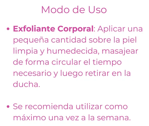 Exfoliante Corporal Antiage Luminosidad Vitamina C Idraet