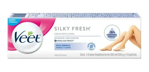 Veet Crema Depilatoria Piel Sensible 100 Ml Sensible