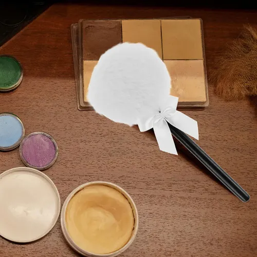 Borla De Maquillaje Con Forma De Piruleta