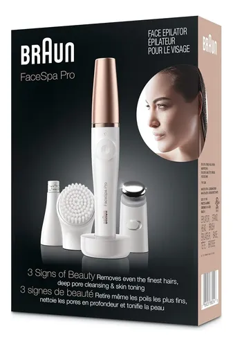 Depiladora Braun P/ Mujeres Facespa Pro 911 Depilación 3en1