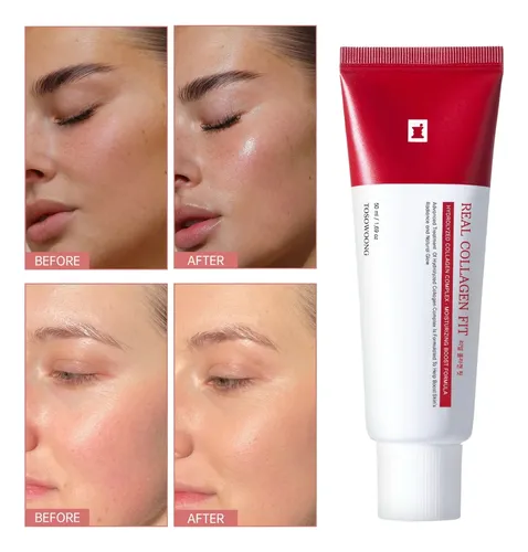 Mascarilla Facial De Colágeno, Hidratante, Iluminadora, 50 M