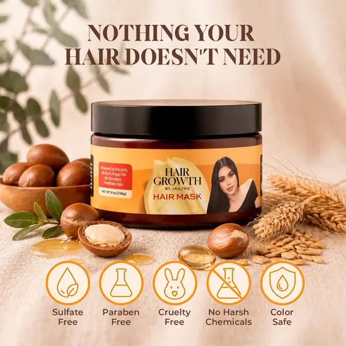 Mascarilla Capilar Hair Growth De Jailyne Ojeda Protein 236g