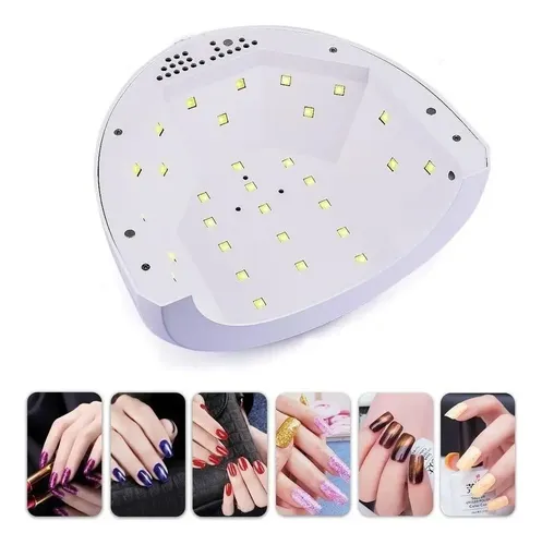 Kit Manicura Inicial Uñas Semipermanente Cabina Uv Led 48w