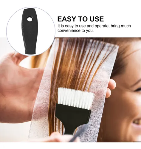 Cepillos Peines Para Teñir Cabello Negro Rosa 2 Pzas