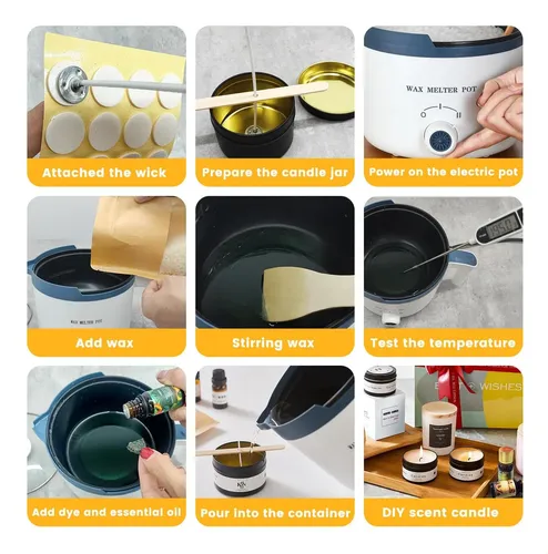 Fundidor De Cera Eléctrico Wax Melting Pot Kqu Con .