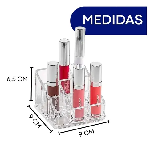 Organizador Para Labial Maquillaje Acrilico Porta Maquillaje