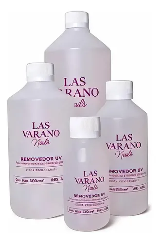 Removedor Uv Uñas Acrílicas Gel Las Varano Nails 120ml