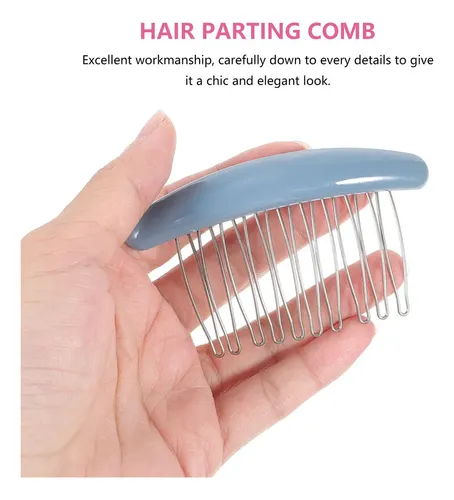 . 6 Peines Laterales For Peinar El Cabello, Peines Fuertes .