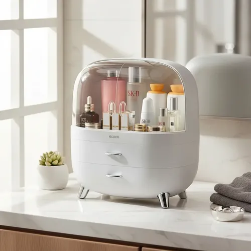 Organizador Porta Cosmeticos Maquillaje Makeup Capsula Chico