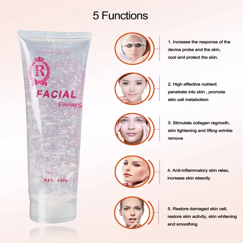 Gel De Enfriamiento Facial Para Disp. D/depilación, 300ml…