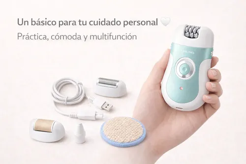 Depiladora Electrica 4 En 1 Recargable Usb Mujer Generica