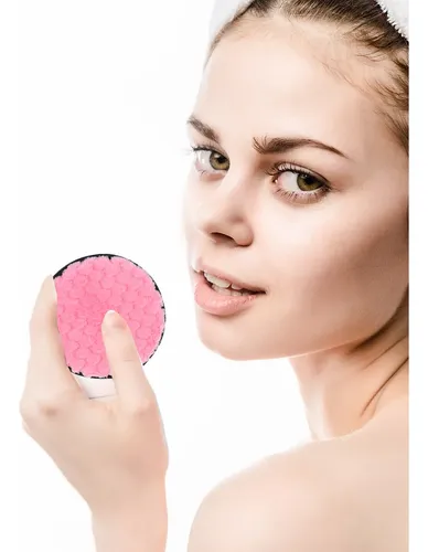 6pcs Makeup Powder Puff Reusable Pad For Facial Cleaning Use