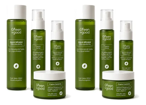 Kit Rutina Facial Completa Vitamina C Hialurónico 4 Meses