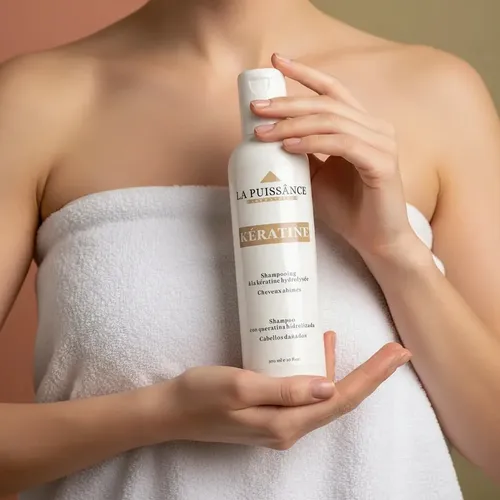 La Puissance Keratina Shampoo x 300 ml + Acondicionador x 300 ml + Máscara x 250 ml