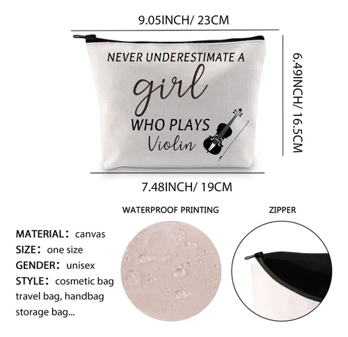 Bolsa De Cosméticos Xyanfa, Bolsa De Maquillaje Para Violini
