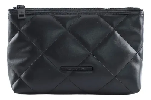 Neceser Oreiro Love Tipo Estuche Ideal Para Viaje Maquillaje Negro Lisa