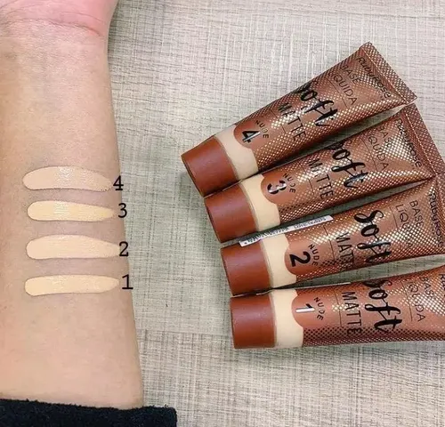 Base Líquida Ruby Rose Soft Matte 29g Tono Nude