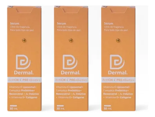 Dermal Serum Antiox Vita C X3 Unidades Mayorista