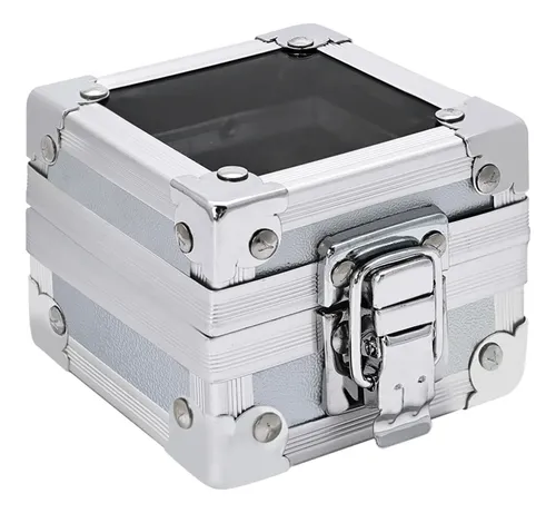 Nail Drill Grinding Bit Holder Box,professional Nail Silver