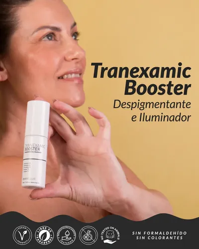Booster Facial Tranexamic 30ml Biobellus Momento De Aplicación Día/noche Tipo De Piel Mixta
