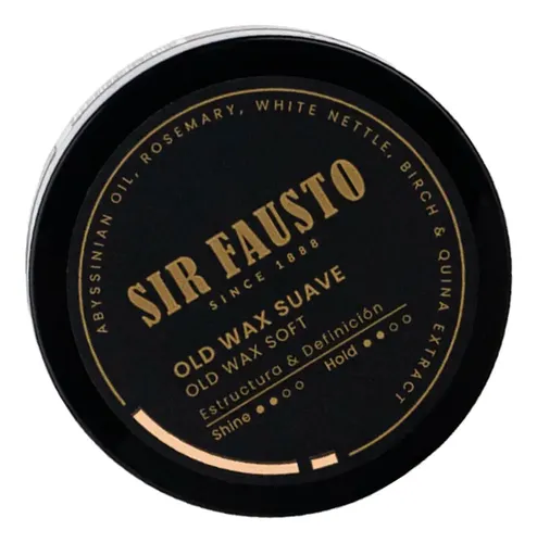 Sir Fausto Barberia Old Wax Gel Efecto Húmedo Suave 100 Ml