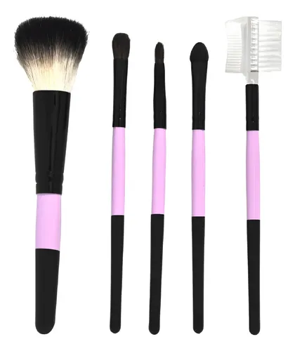 Set De Brochas Chico Bicolor X 5 Pzas Jessamy Art A465