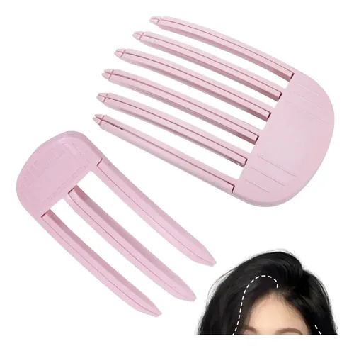 Pinza Para Dar Volumen Al Cabello, Peine Moldeador Con Clip
