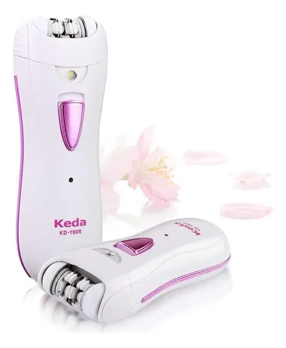 Epilador Facial Corporal Inalámbrico Plata Rosa