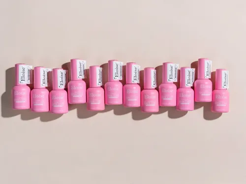 Kit X4 Base Rubber Eloise Gel Semi 10ml Fortalecedora Uñas