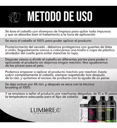 Capilar Lifting Reparacion Hidratacion 1 Litro Lumiere