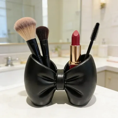 Organizador De Maquillaje Escritorio Baño Lazo Impresión 3d