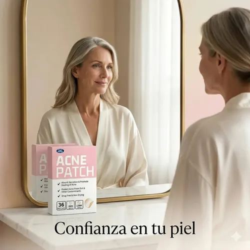 36 Parches Anti Acne Patch Granos Puntos Negros Dia Y Noche Todo Tipo De Piel