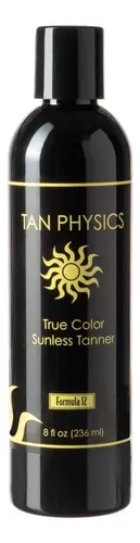 Loción Bronceadora Sin Sol Tan Physics True Color, 8 Onzas