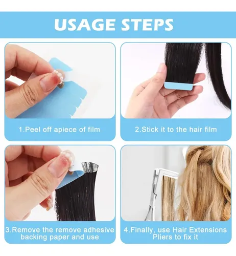 Kit De Herramientas Para Extensiones De Cabello Lvoertuig: P