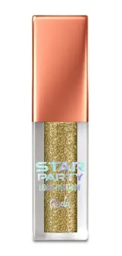 Sombra Líquida Dorada Rude Cosmetics Galactic Volage Brillante Star Party
