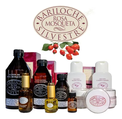Aceite De Rosa Mosqueta 30 Ml Bariloche Silvestre 100% Puro