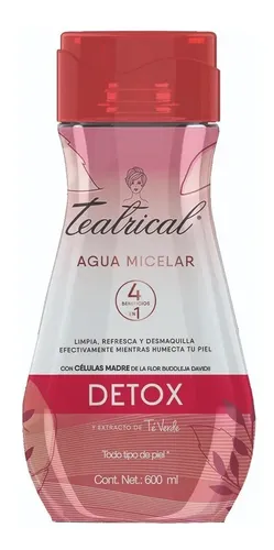 Agua Micelar Teatrical Detox 600 Ml