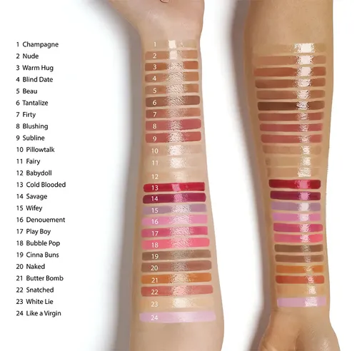 Labial Líquido Cremoso Ruby Kisses Butter Bomb ¡24 Tonos!