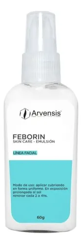 Protector Solar Feborin Fps 50 Toque Seco Sin Color Arvensis
