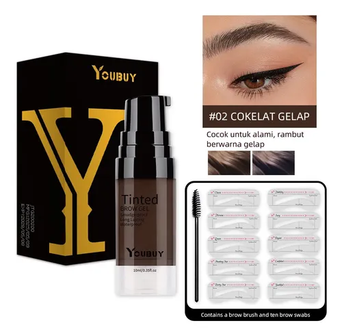 Ti8u .sace Lady 3d Gel De Cejas Crema Impermeable Set Para