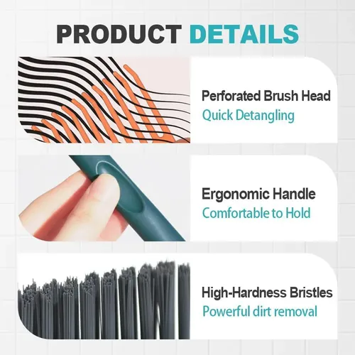 Limpia Cabello Dual, Herramienta Ergonómica Para Canas