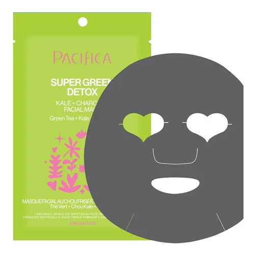 Mascarilla Detox Verde Pacifica 1 Uds
