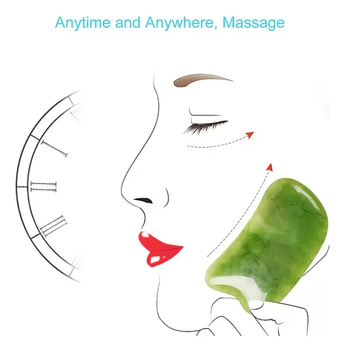 Set 7 Piezas Gua Sha Facial Masaje Antiedad Spa