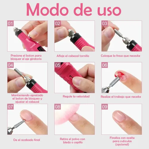 Kit D Cabina 72 Uv Led Torno Esmaltes Semipermanentes Gel Uv