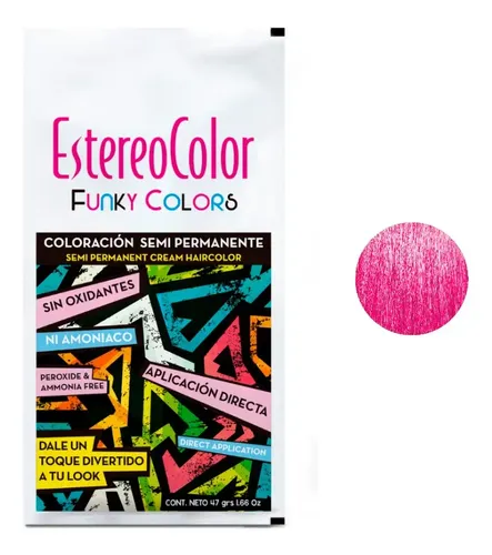 Estereocolor Sachet Neon Fuxia