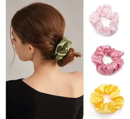 Cintas Para El Pelo Scrunchies Yanwenx De Terciopelo Suave Y