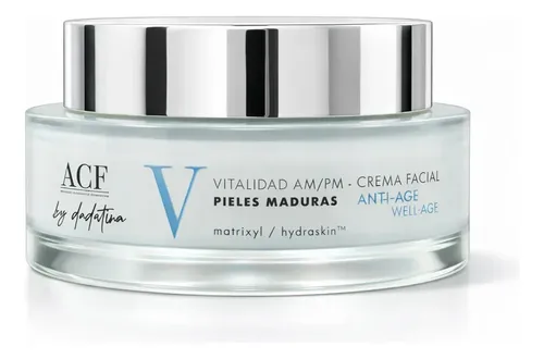 Acf Vitalidad Crema Antiarrugas, Luminosidad Y Firmeza 50g